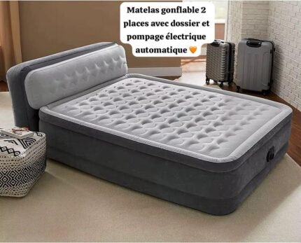 matelas gonflable 2 place double lit